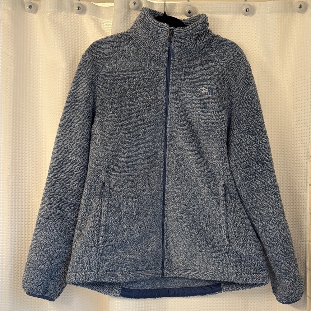 The North Face Heathered Gray Fleece Jacket